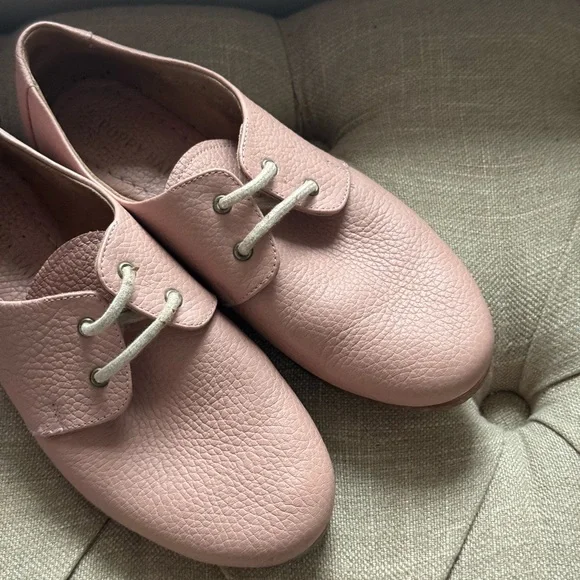 Poppy Barley Soft Pink Flats - Picture 3 of 5